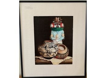 Framed Kachina Print