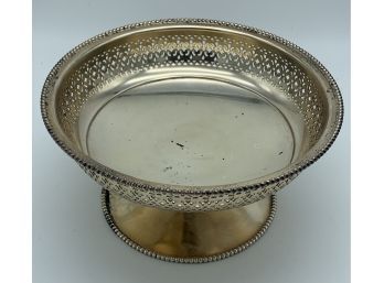 Silver Tone Candy Dish