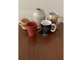 Lot Of Various Cups And A Stein