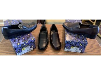 2 Pair Ladies Shoes-like New