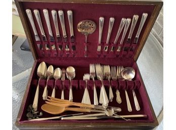 Vintage Silver Plate Service For 12