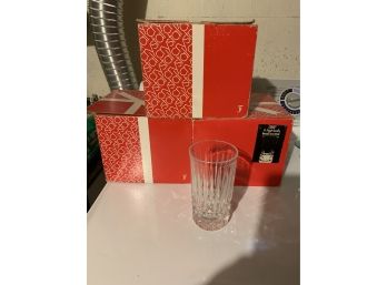 Vintage 12 Lead Crystal Highball Glasses