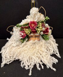 Unique Vintage Santa Head Ornament