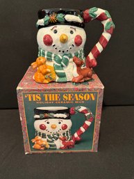 Great Decorative Snowman Mug - In Original Box