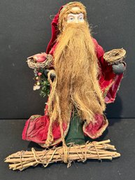 Vintage Santa Tree Topper