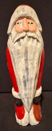 Carved Hand Painted Santa