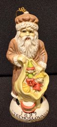 Czechoslovakia 1897 Santa Ornament