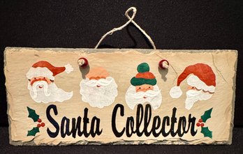 Santa Collector Sign