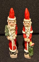 Two Detailed Santas