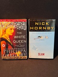 Nock Hornby - 'slam' & 'the White Queen' By Philippa Gregory - Great Paperback Books
