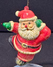 Santa Listening Ornament