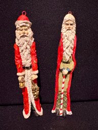 Two Great Santa Decorations