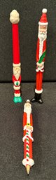 3 Santa Ink Pens