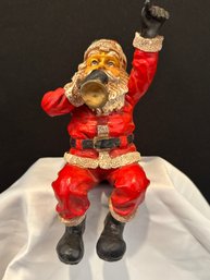 Great Vintage Shelf Sitting Santa