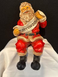 Vintage Shelf Sitting Santa