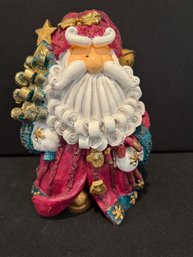 Adorable Painted Santa