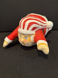 Vintage Paper Mache Santa