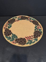 Fabulous Beaded 15.5' Diameter Placemat/centerpiece - 1 Of 5