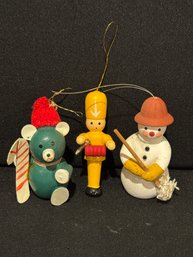 Three Small Ornaments