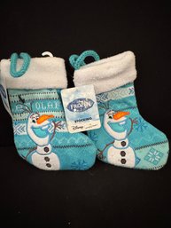Two Beautiful Olaf From Frozen Stockings