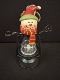 Super Cute Battery Operated Snowman Lantern