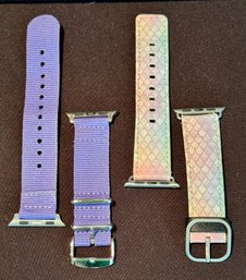 Two Colorful Apple Watch Bands