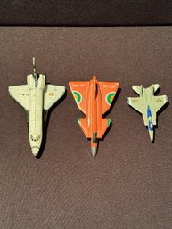Three Vintage Aircrafts - Including Tootsie Toy