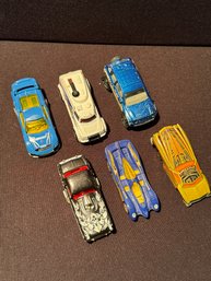 Six Vintage Toy Cars - Including Hot Wheels And Matchbox