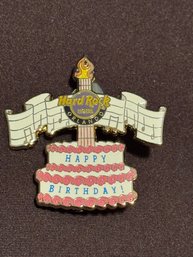Hard Rock - Collectible Happy Birthday Pin