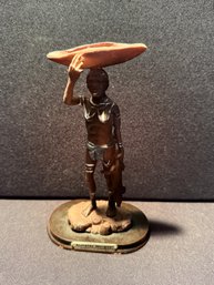 Vintage Native Aborigine Going To Market