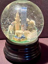 Saks Fifth Avenue Musical Denver Skyline Snow Globe - Vintage - Highly Collectible