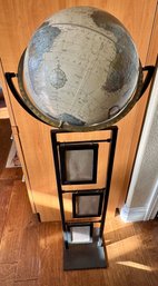 Beautiful World Globe With Three Picture Frames To Display Your Wonderful Travel Pictures