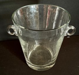 Vintage Glass Ice Bucket
