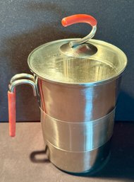 Kuhn Rikon Switzerland Stovetop Fryer/steamer - Stainless Steel