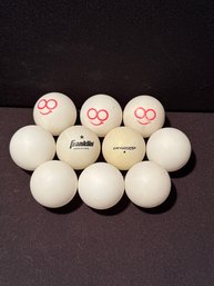 10 Ping Pong Balls - Great For Playing Beer Pong!
