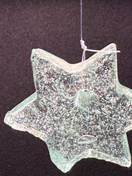 Glass Star Ornament