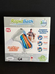 Rapid Bath - Complete Pet Bathing System - Includes All Natural Shampoo