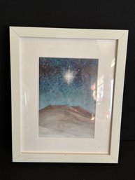 Framed Star Of Bethlehem Picture