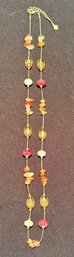 Vintage Natural Stone Necklace