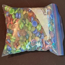 Full Bag Of Glass Stones - Great For Crafts Or Flower Vases