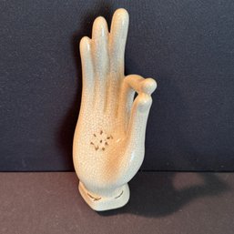 Large Vintage Unique Hand Sculpture - 2 Of 2
