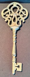 Large Cast Metal Decorative Wall Key