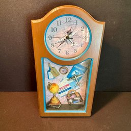 Travel Theme Clock
