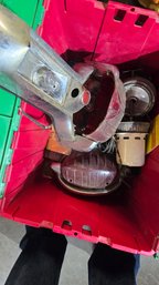 Box Of Vintage Auto Parts #5