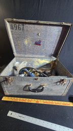 Metal Box Full Of Scuba Gear #7