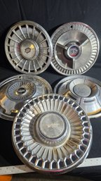 Set Of Five Hubcaps #13