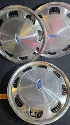 Set Of Three Hubcaps #22