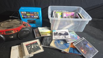 CD Player And CDs #45