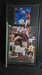 Large Autographed Adam Morrison Framed Art #47