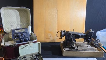 Viking Sewing Machine, Machine Folding Table And Second Machine #54